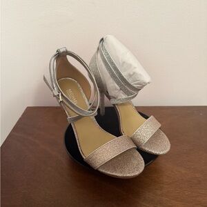 Michael Kors Glittering Silver Heels